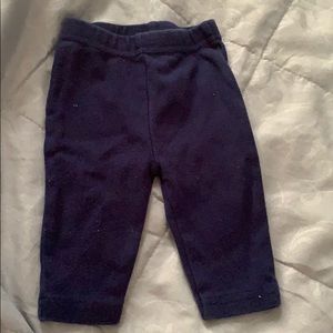 Baby Unisex dark blue pants